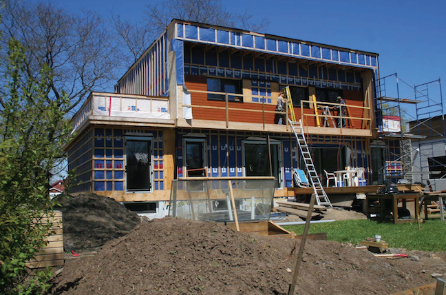 Le chantier avance! © Richard Price