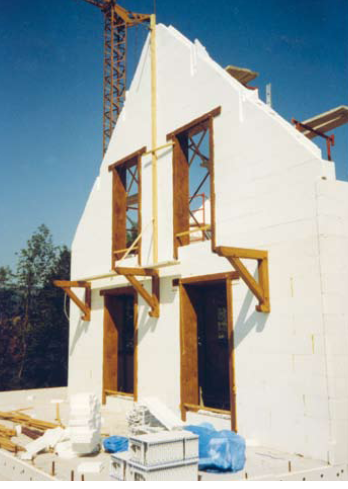 La maison de béton : efficace et durable