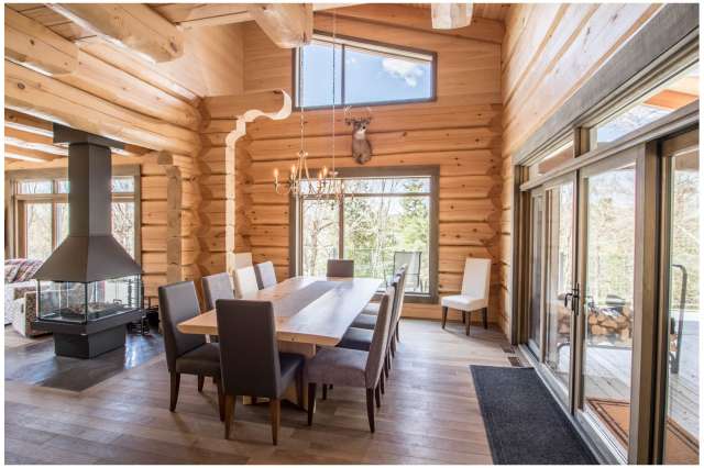 Une maison en bois massif aussi étanche qu'une Novoclimat