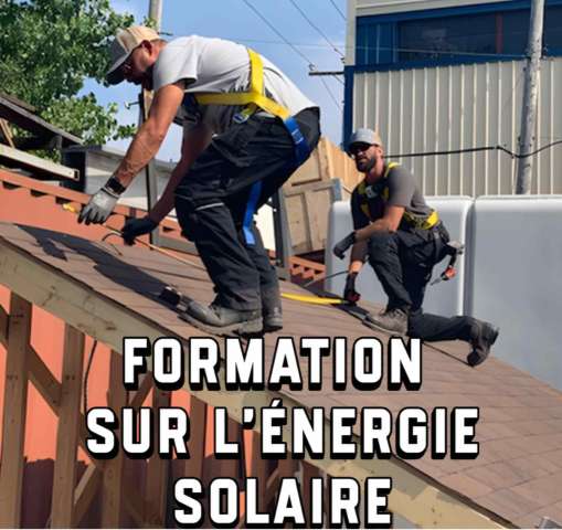 Une nouvelle formation professionnelle sur l'énergie solaire