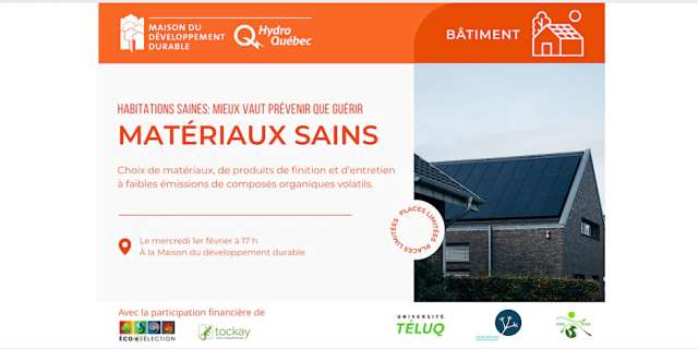 Voici nos deux conférences gratuites sur la qualité de l'air intérieur