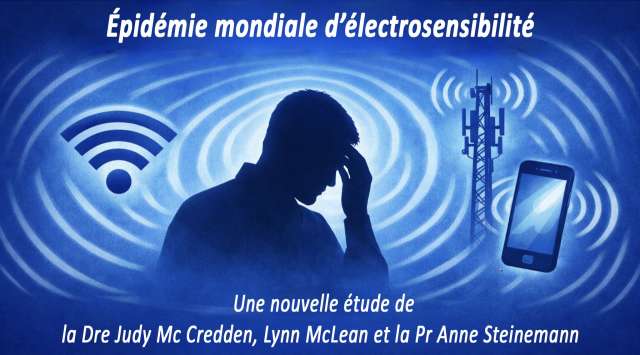 Environ 26 millions d'&eacute;lectrohypersensibles au Canada, en Australie et aux &Eacute;tats-Unis