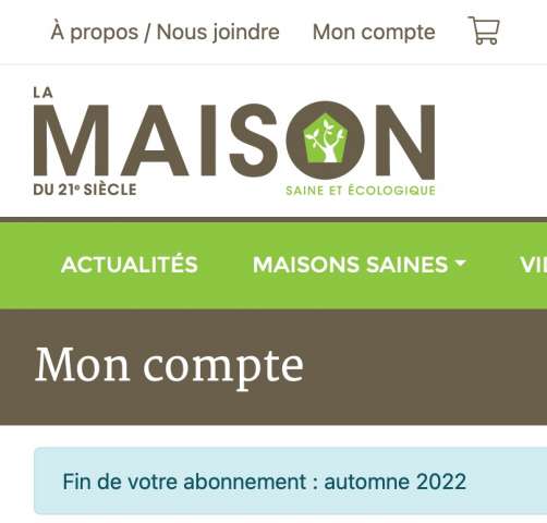 Avis de renouvellement et date d'échéance