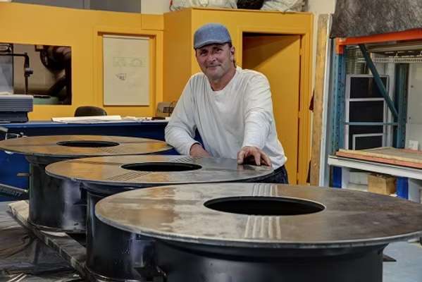 Foyers de masse, puits canadien et table BBQ uniques (r&eacute;serv&eacute;)