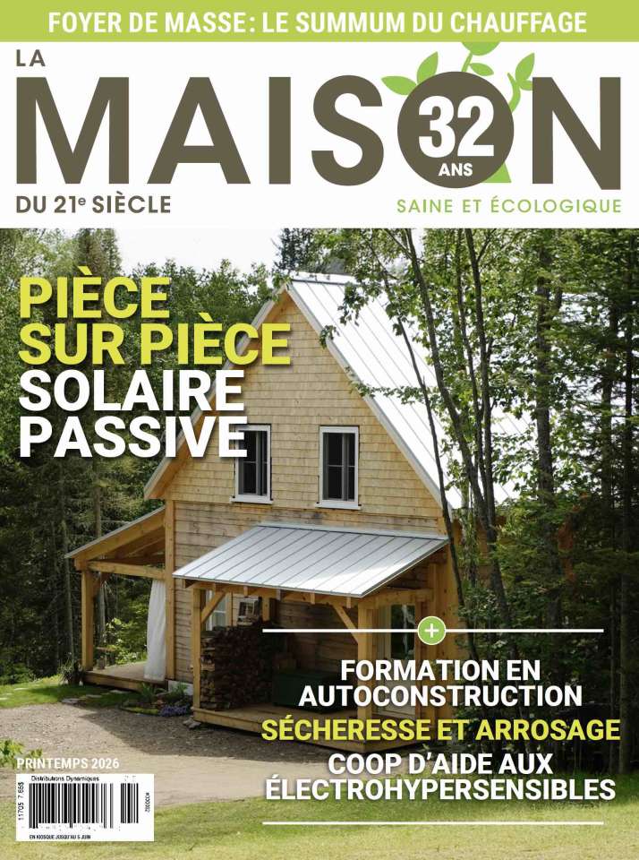 En kiosque : printemps 2026 (pi&egrave;ce sur pi&egrave;ce solaire passive)